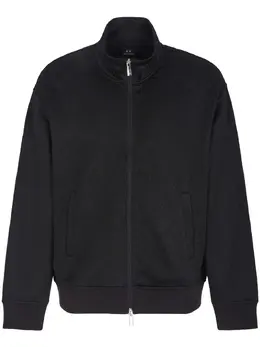 Armani Exchange: Чёрный кардиган 
