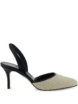 Manolo Blahnik: Бежевые туфли 
