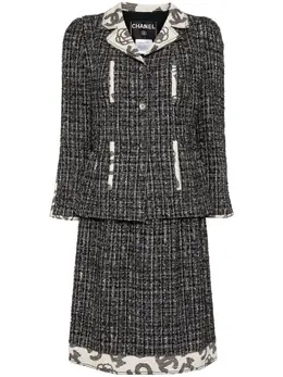 CHANEL Pre-Owned: Чёрная куртка 