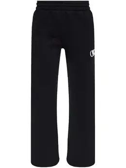 Off-White: Чёрные брюки 