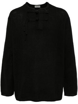 Yohji Yamamoto: Свитер на пуговицах 