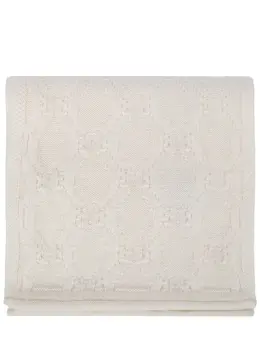 MIR CASHMERE: Белый шарф 