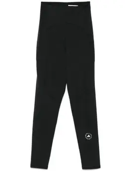 adidas by Stella McCartney: Чёрные легинсы 