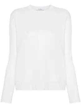 Max Mara: Белый свитер 