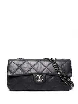 CHANEL Pre-Owned: Серебристая сумка 