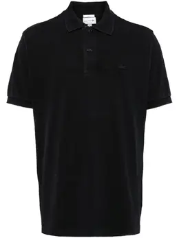 Lacoste: Синее поло 