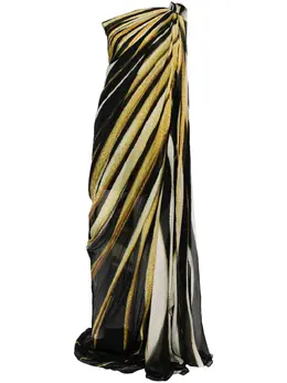 Roberto Cavalli: Жёлтое платье 