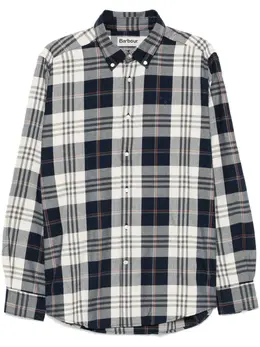 Barbour: Синяя рубашка 