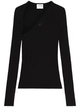 Courrèges: Трикотажный топ 