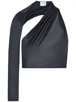 Courrèges: Чёрный топ 