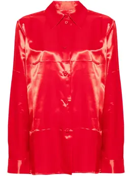 Jil Sander: Красная рубашка 