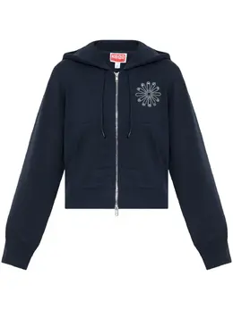 Kenzo: Голубая толстовка 