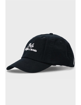 POLO RALPH LAUREN: Чёрная кепка 