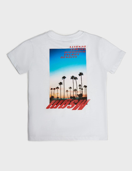 MSGM KIDS: Белая футболка 