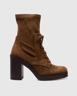 Stuart Weitzman: Коричневые ботинки 