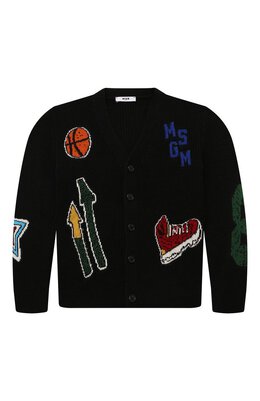 MSGM kids: Кардиган из шерсти 