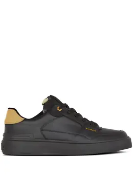 Balmain: Чёрные кроссовки  B-Court
