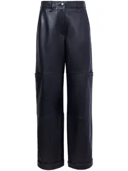 Proenza Schouler White Label: Чёрные брюки 