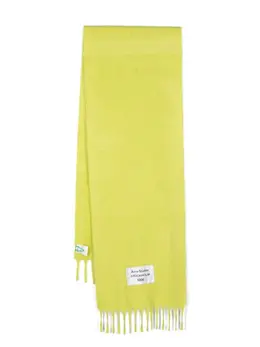 Acne Studios: Зелёный шарф 