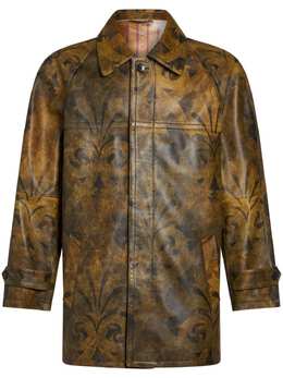 ETRO: Кожаная куртка 