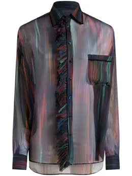 ETRO: Чёрная рубашка 
