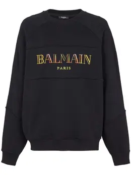 Balmain: Свитшот оверсайз 
