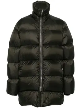 Rick Owens: Зелёное пальто 