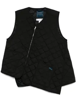 Comme Des Garçons Shirt: Чёрный жилет 