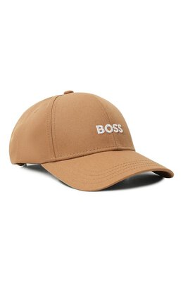 BOSS: Бежевая кепка 