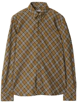 Burberry: Винтажная рубашка  Vintage Check