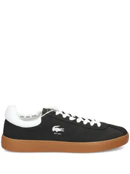 Lacoste: Тёмные кроссовки 