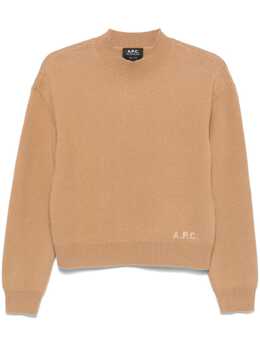 A.P.C.: Бежевый свитер 