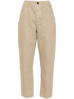 Brunello Cucinelli: Коричневые джинсы 