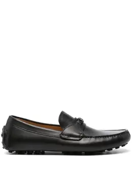 Ferragamo: Чёрные туфли  Gancini