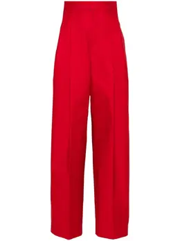 Jacquemus: Красные брюки 