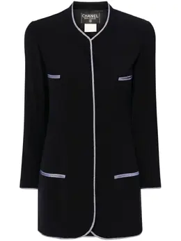 CHANEL Pre-Owned: Куртка из шерсти 