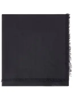 TOM FORD: Чёрный шарф  Logo