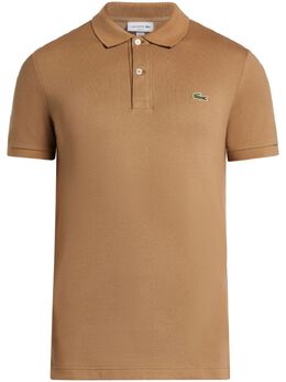 Lacoste: Коричневое поло 