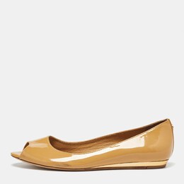 Tory Burch: Жёлтые балетки 