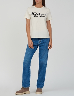 WEEKEND MAX MARA: Бежевая футболка 