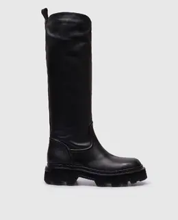 Santoni: Чёрные сапоги 