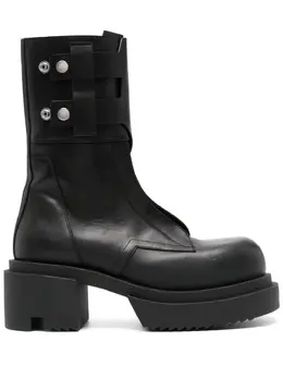 Rick Owens: Чёрные ботинки 