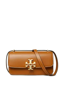 Tory Burch: Коричневая сумка  Eleanor