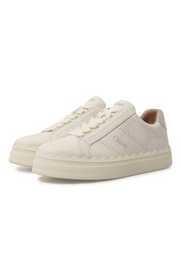 Chloé: Белые кеды  Lauren