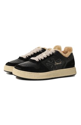 Premiata: Чёрные кеды  Quinn