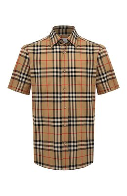 Burberry: Хлопковая рубашка 
