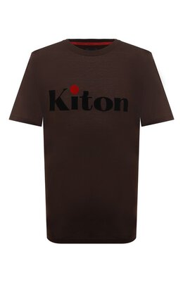 Kiton: Хлопковая футболка 