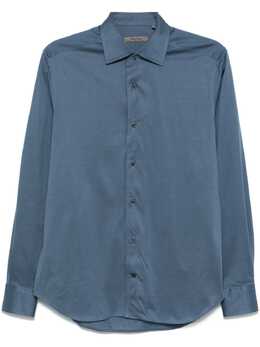 Corneliani: Голубая рубашка 