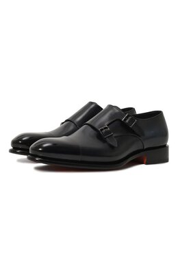 Santoni: Синие туфли  Carter