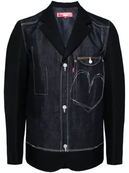 Junya Watanabe MAN: Джинсовые пиджаки 